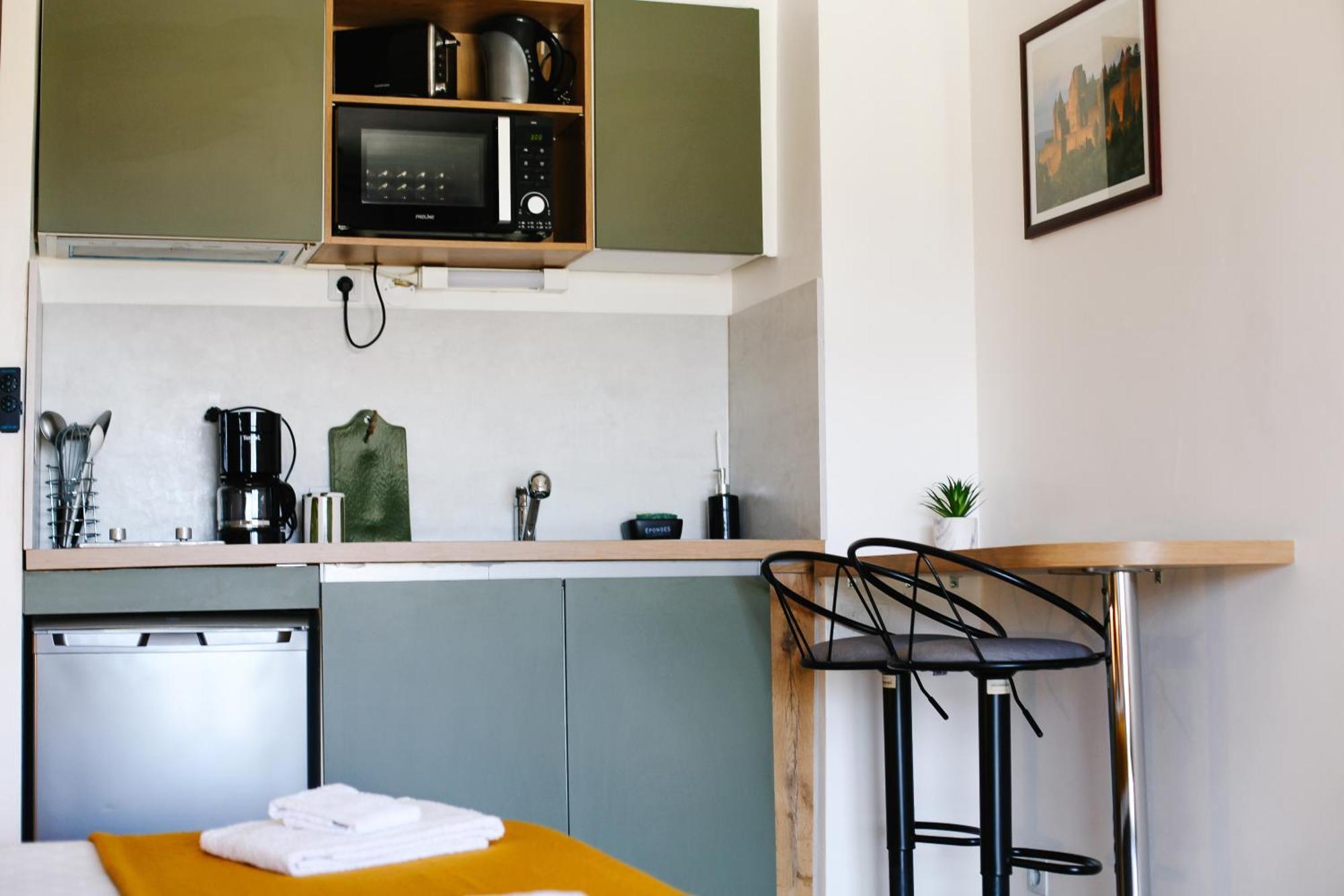 Studio Avec Parking Vue Sur La Cite De Carcassonne Ngoại thất bức ảnh
